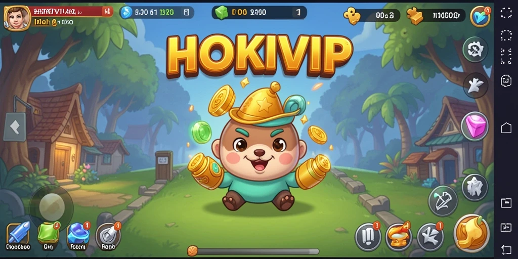 Tampilan gameplay HOKIVIP yang menarik dan interaktif.