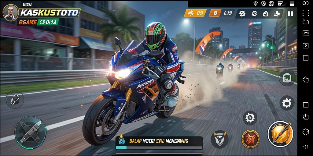 Tampilan gameplay KASKUSTOTO yang mendebarkan dan mendetail.