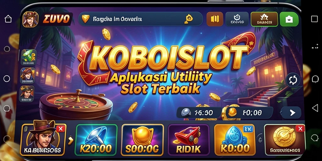Screenshot KOBOISLOT menampilkan gameplay seru dengan grafis menarik.