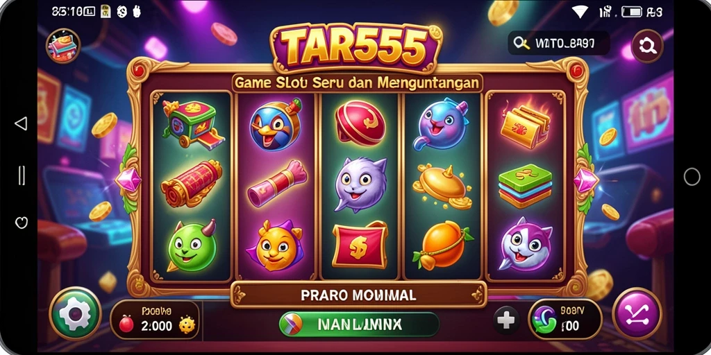 Tampilan menarik dan gameplay seru dari TAR555.