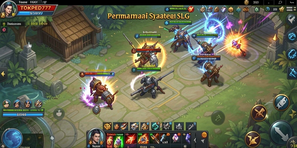 Tampilan gameplay <strong>TOKPED777</strong> menunjukkan strategi dan tantangan yang menarik.